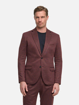 DiNick Sakko Slim Fit Dk. Red – Bestandteil des Anzugs