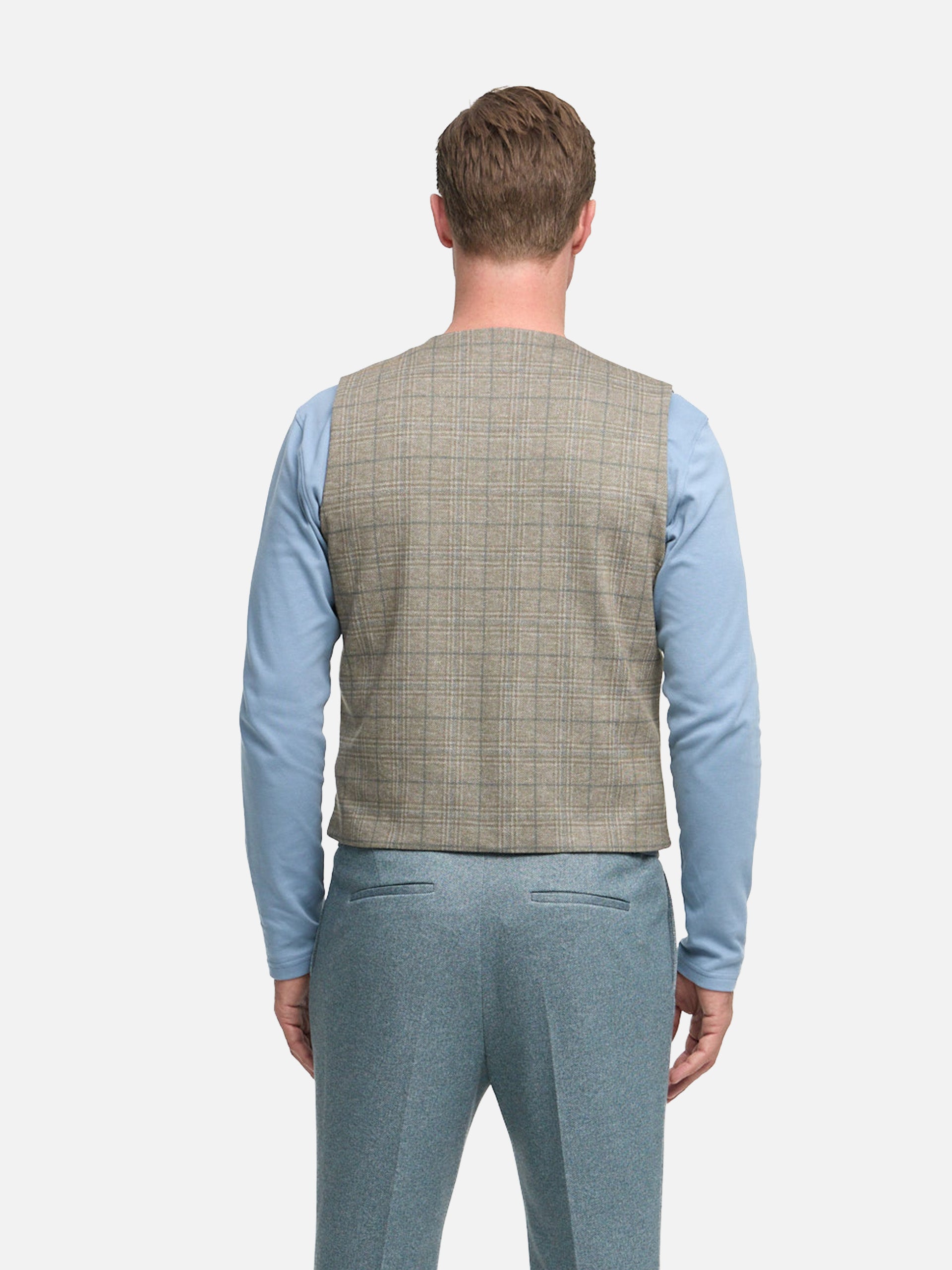 DiWesley Anzugweste Slim Fit | Med. Beige