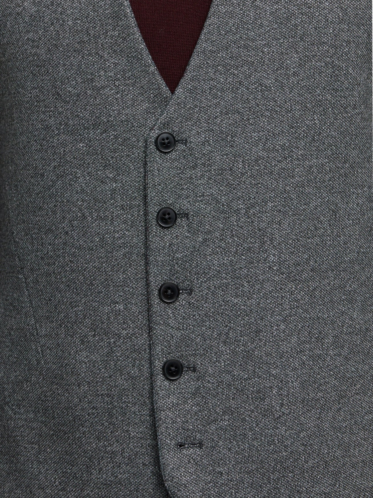 DiWesley Anzugweste Slim Fit | Dk. Grey