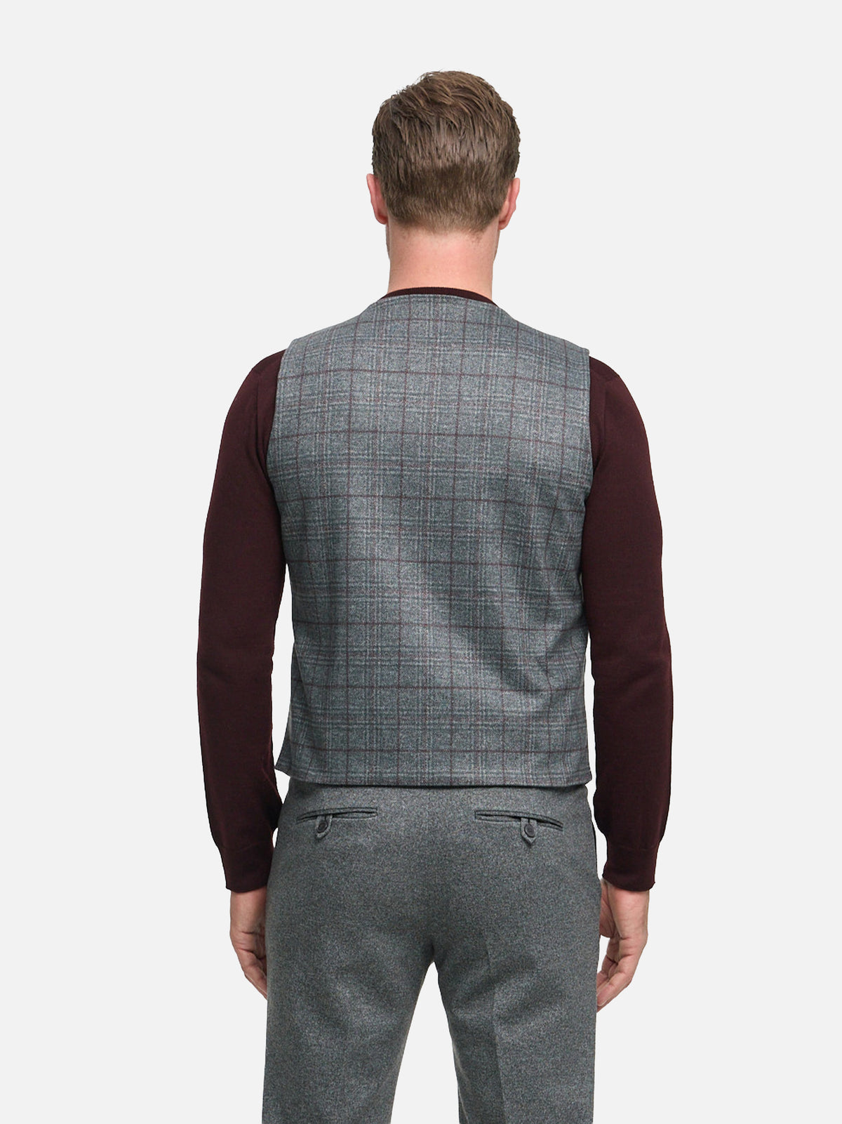 DiWesley Anzugweste Slim Fit | Dk. Grey