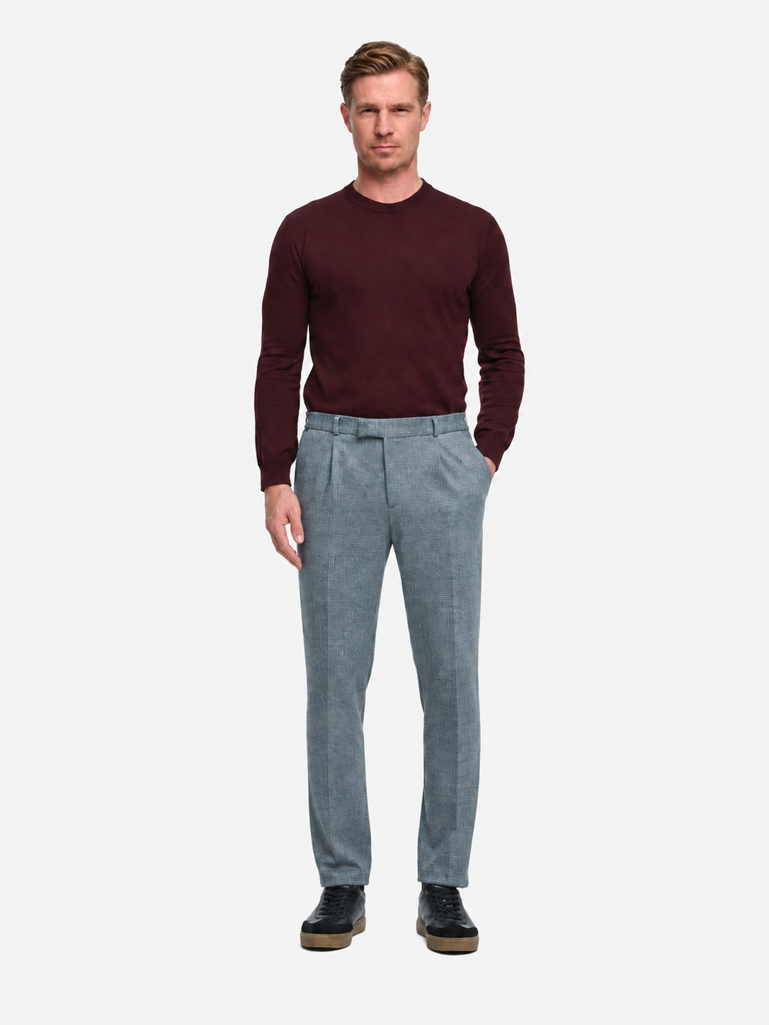 DiConnor40 SE Anzughose Modern Fit | Med. Blue