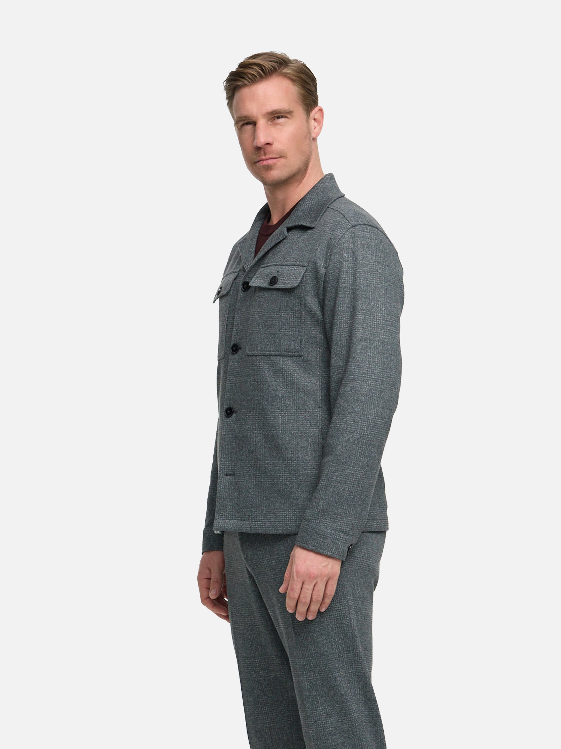 DiTheo 2 Overshirt Regular Fit | Dk. Grey