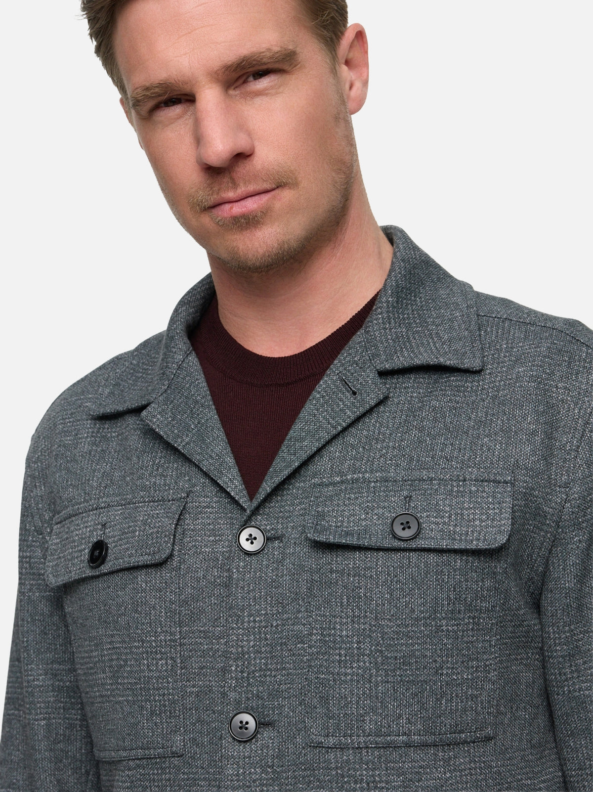 DiTheo 2 Overshirt Regular Fit | Dk. Grey