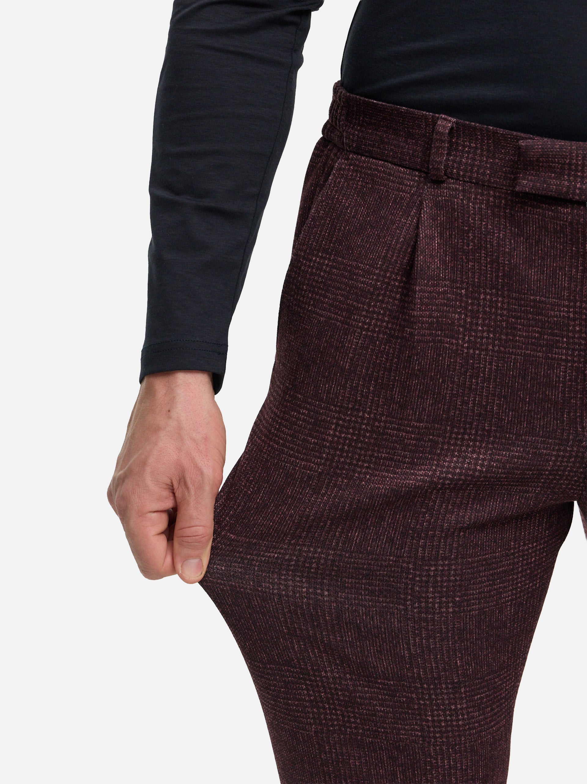 DiConnor40 SE Anzughose Modern Fit | Dk. Red