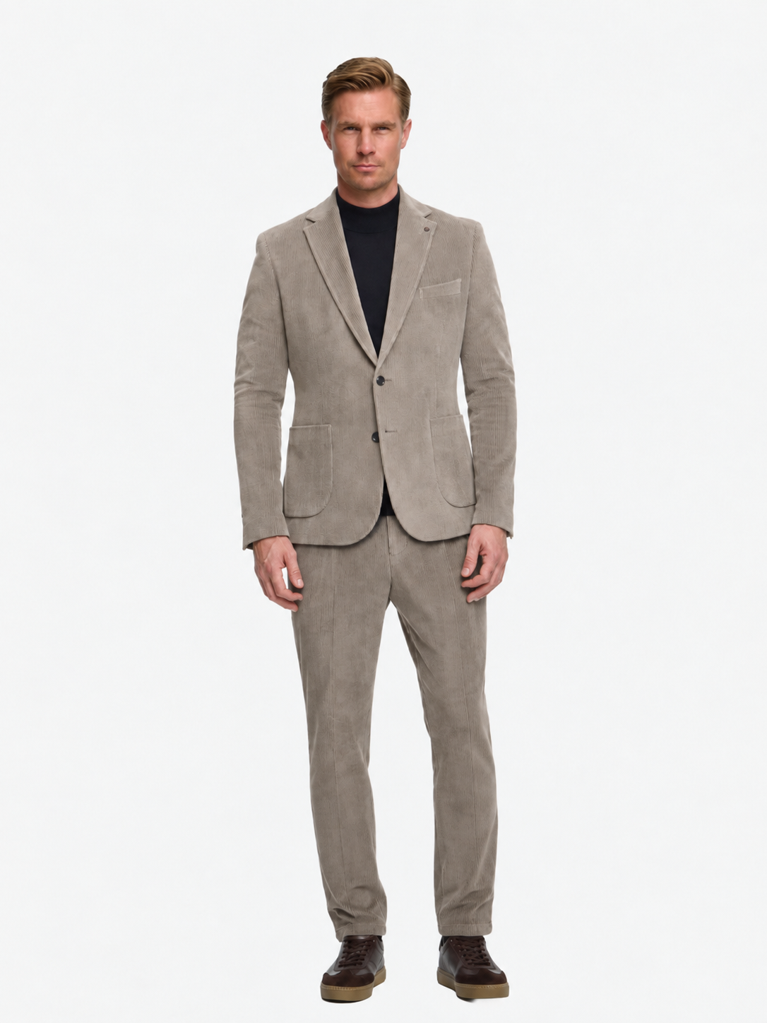 DiNick AT Sakko Slim Fit | Taupe