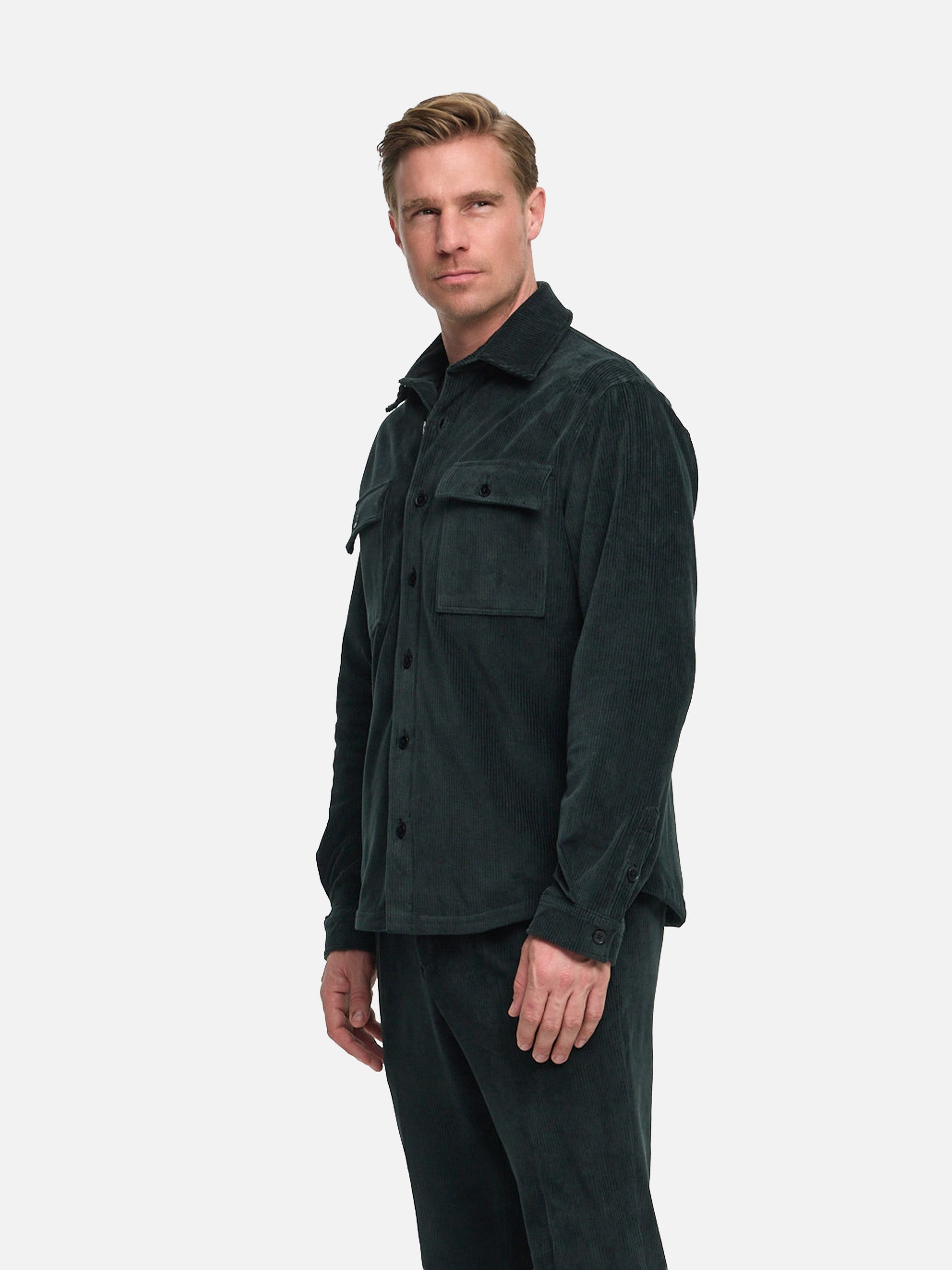 DiTyler Overshirt Regular Fit | Dk. Green