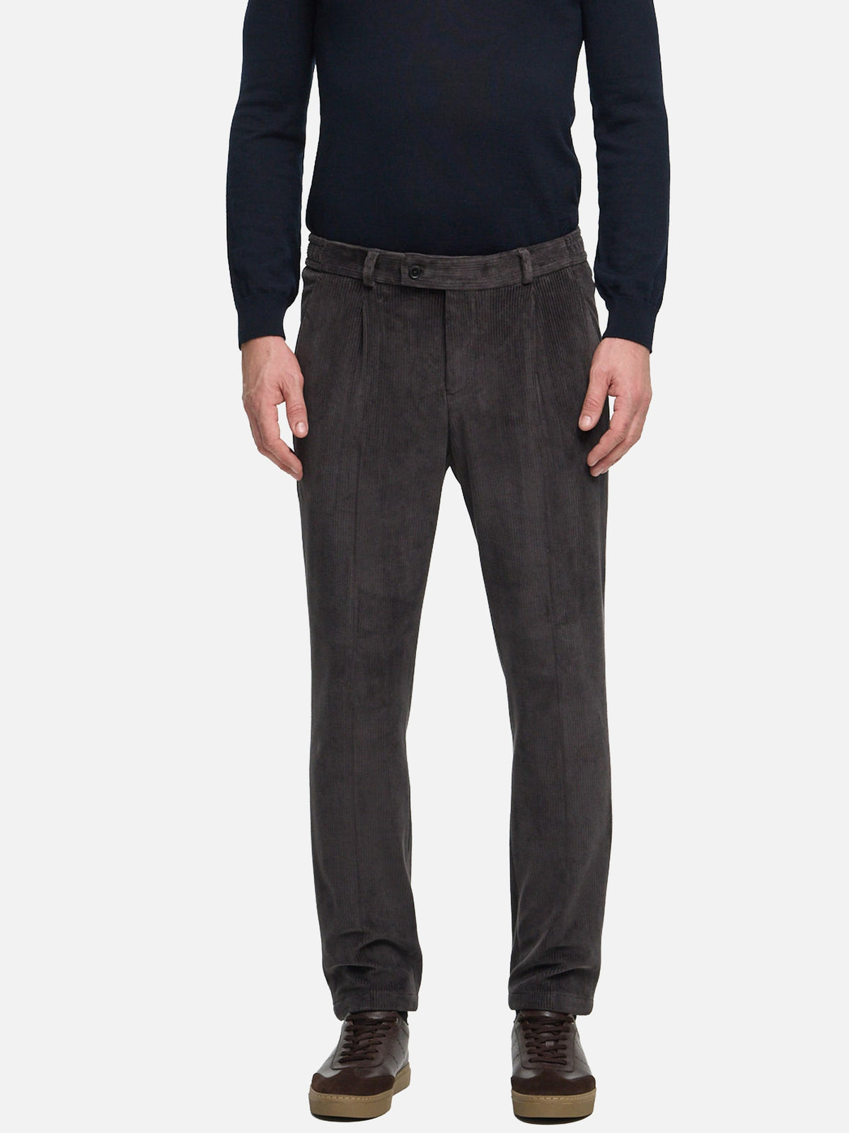 DiCliffer37 SE Anzughose Modern Fit Dk. Brown – Bestandteil des Anzugs