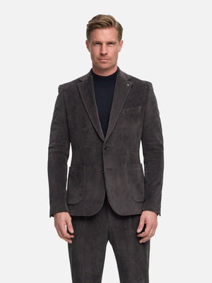 DiNick AT Sakko Slim Fit Dk. Brown – Bestandteil des Anzugs