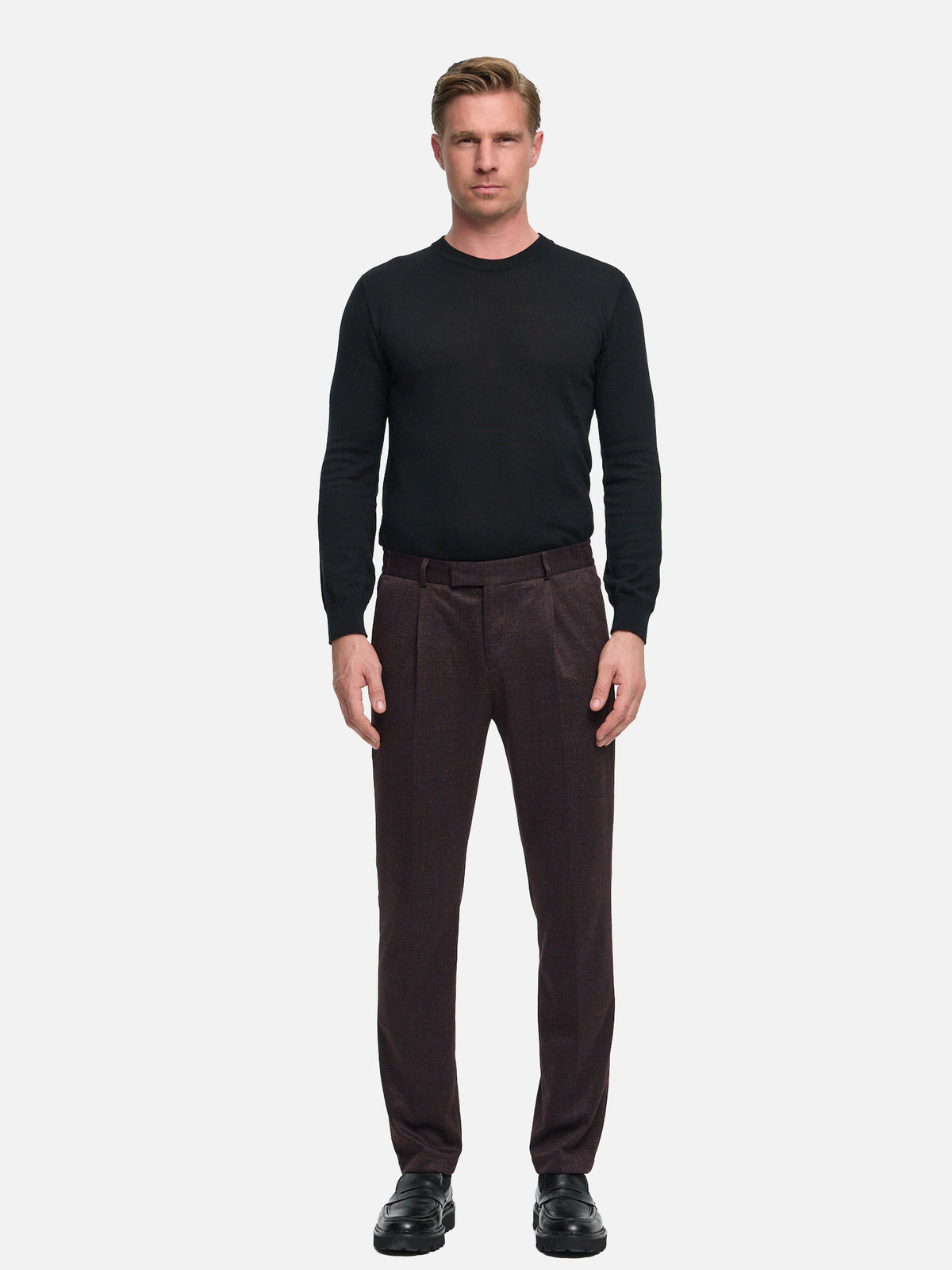 DiConnor40 SE Anzughose Modern Fit | Dk. Red