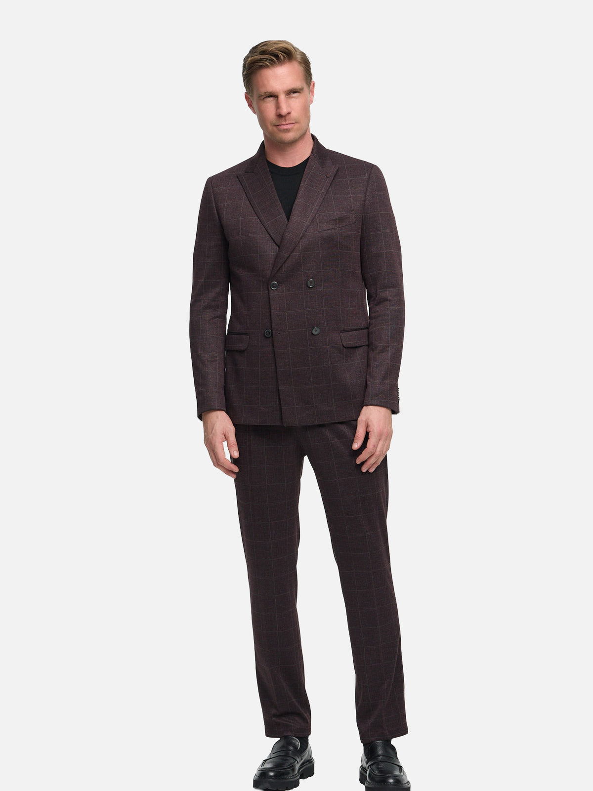 DiHugo Sakko Slim Fit | Dk. Red