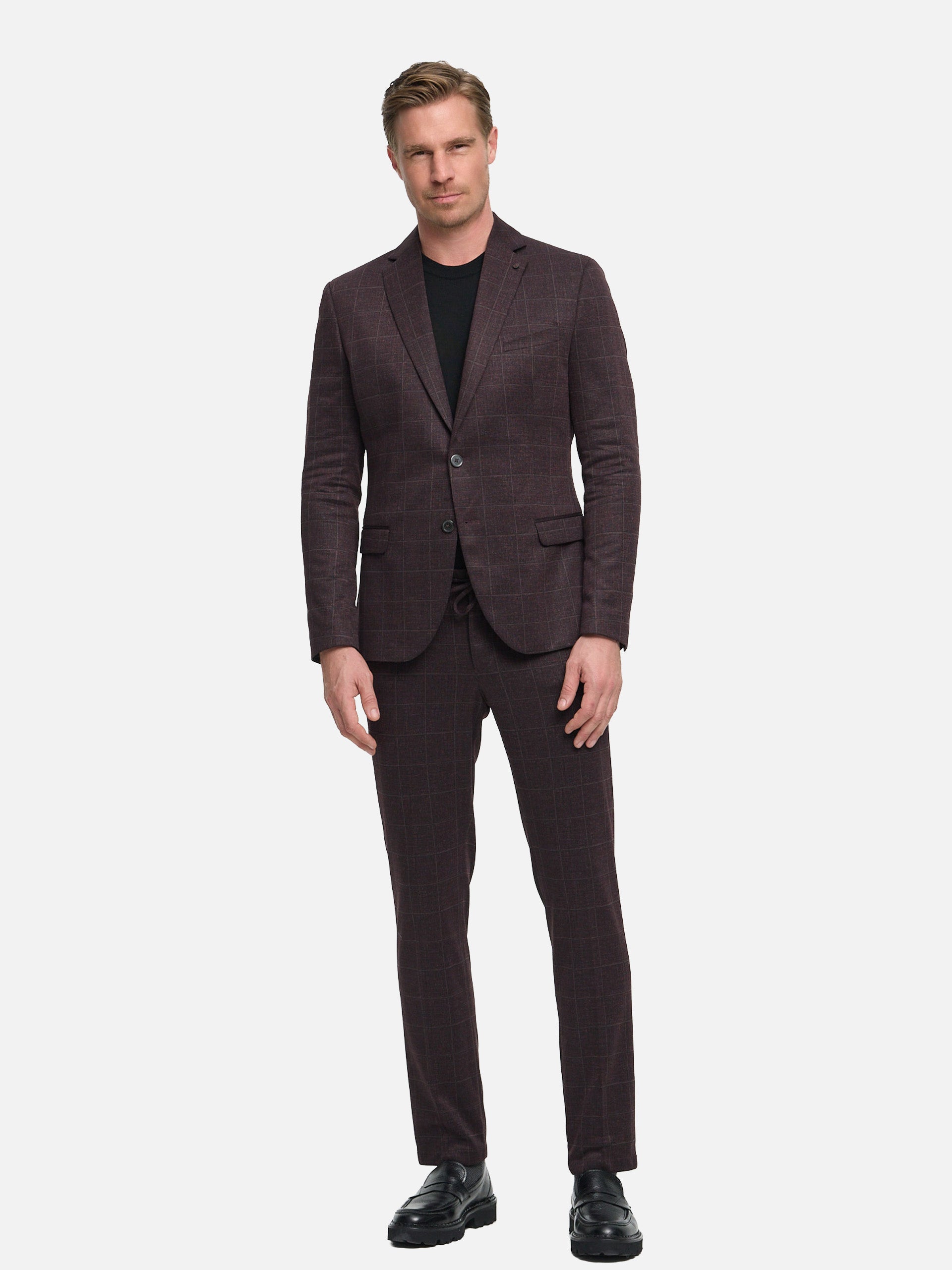 DiNick Sakko Slim Fit | Dk. Red