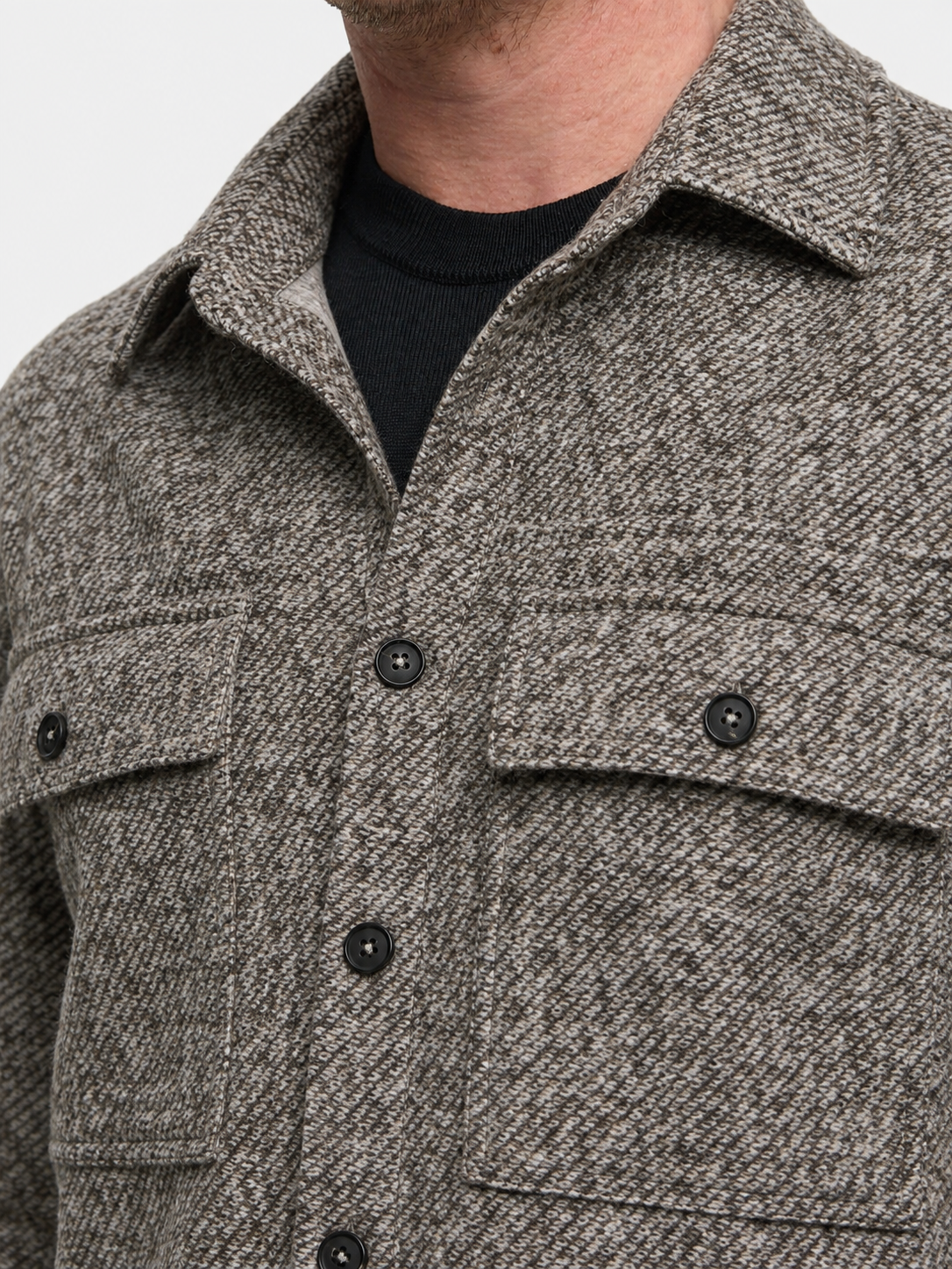 DiTyler Overshirt Regular Fit | Med. Brown