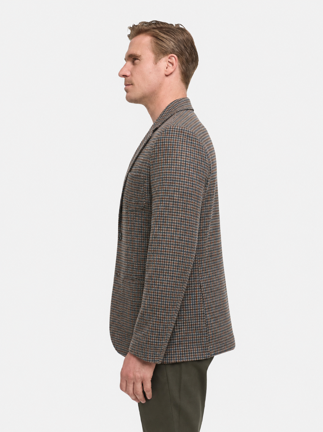 DiFab Sakko Slim Fit | Med. Brown