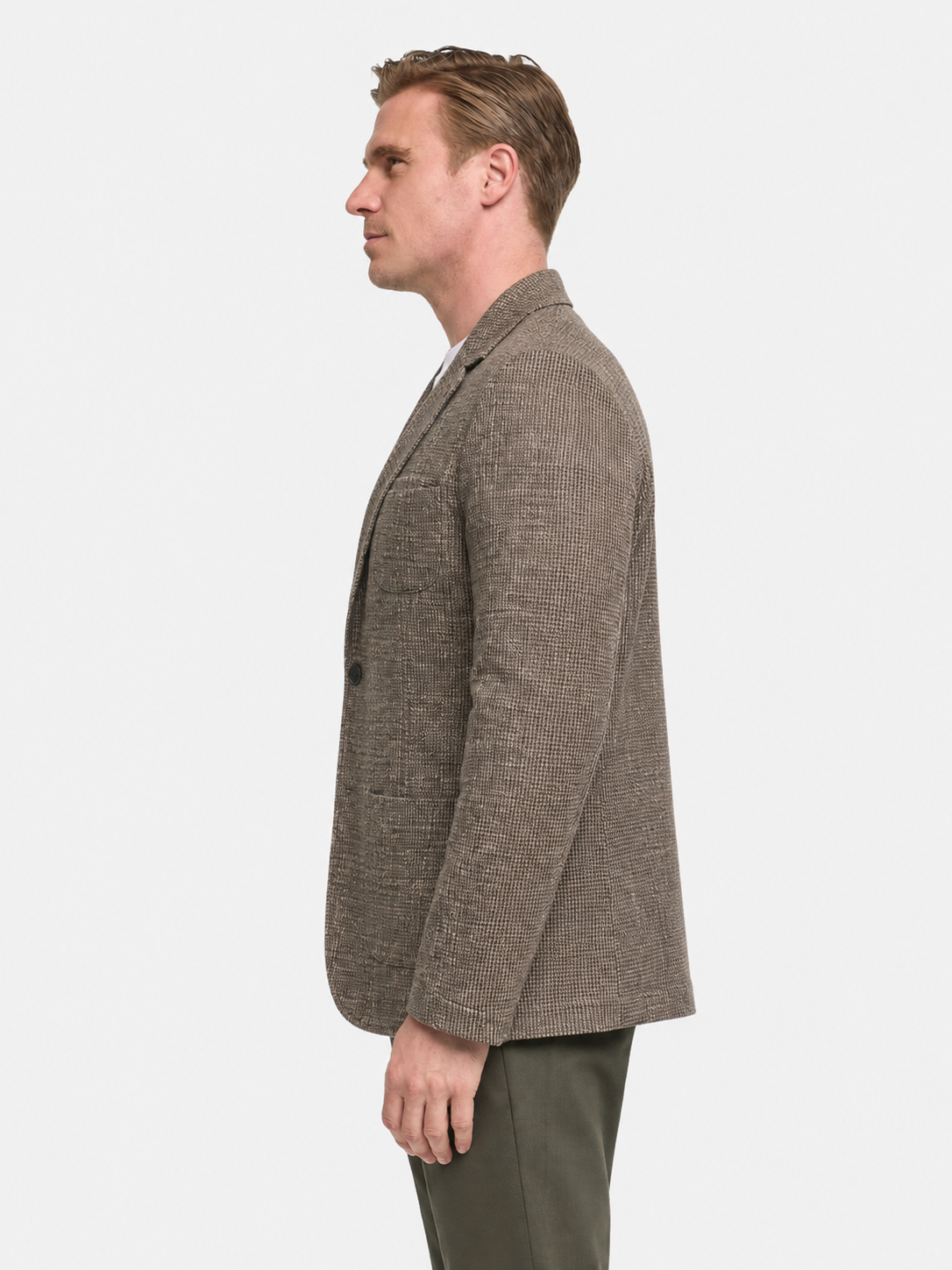DiFab Sakko Slim Fit | Med. Brown