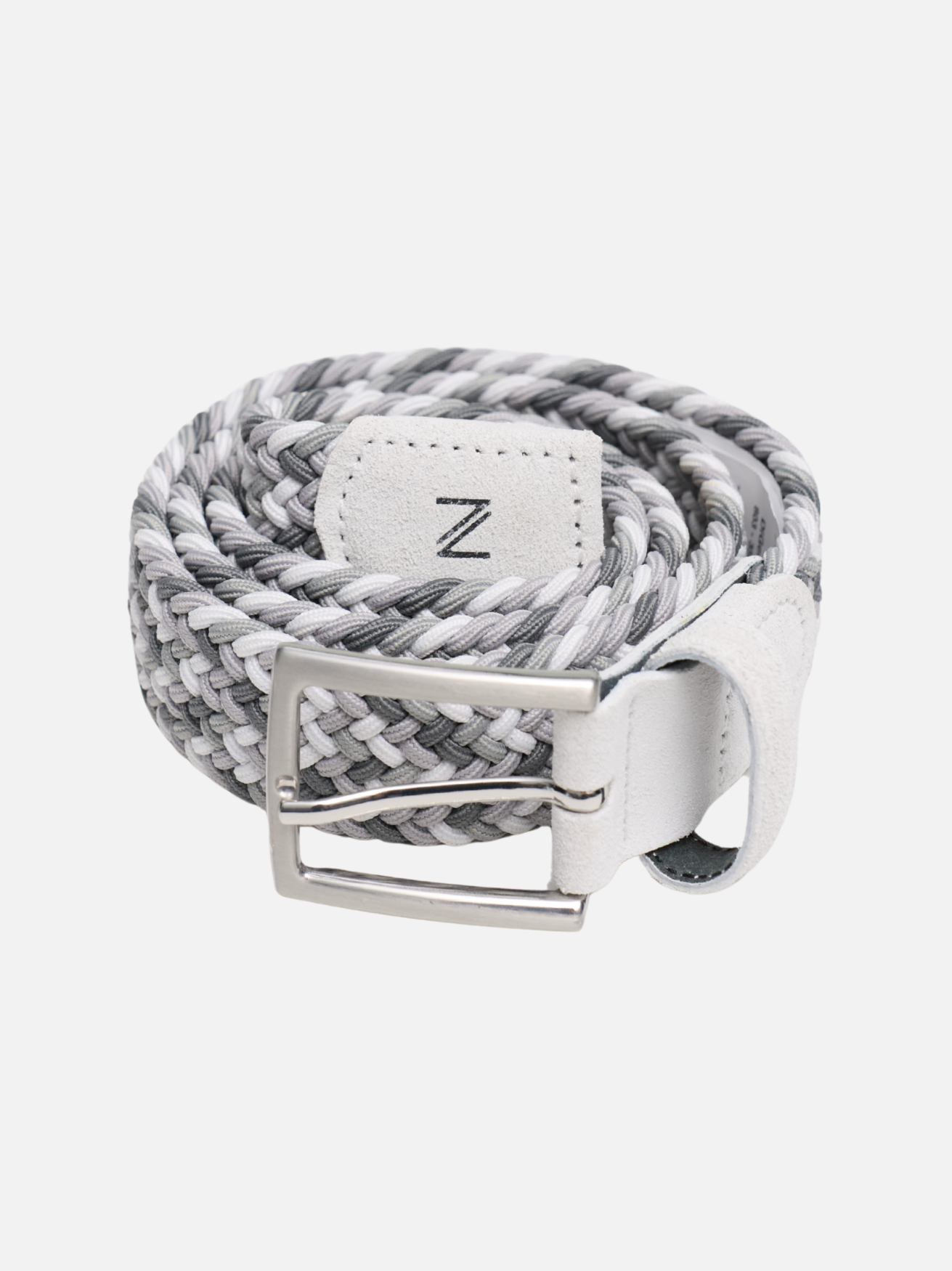 Flechtgürtel DiGerd 803-350 | Med. Grey