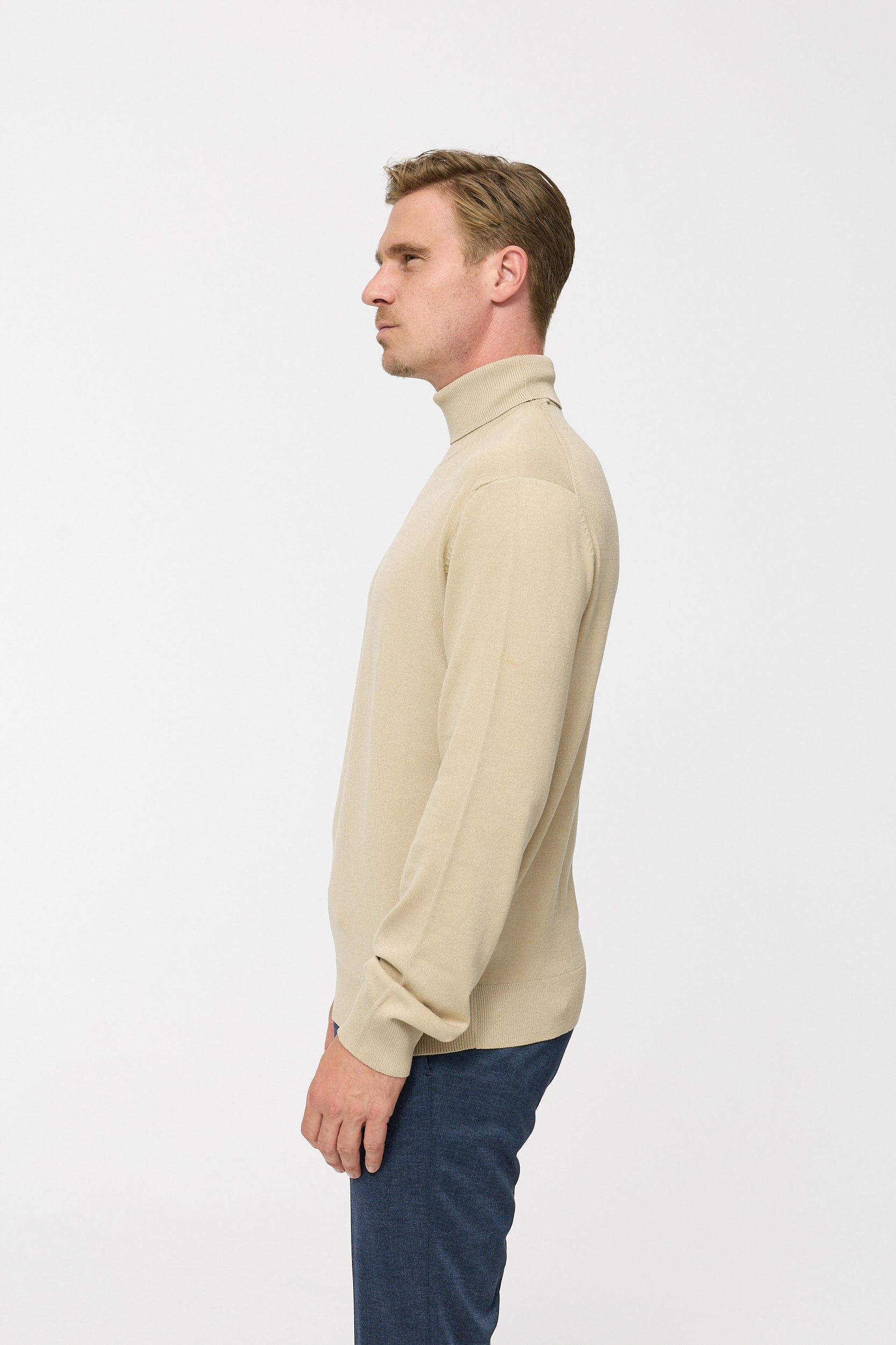Rollkragen Pullover DiRyan 408-220 | Lt. Beige