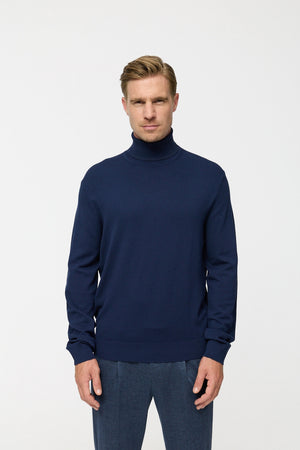 Rollkragen Pullover DiRyan 408-680 | Navy