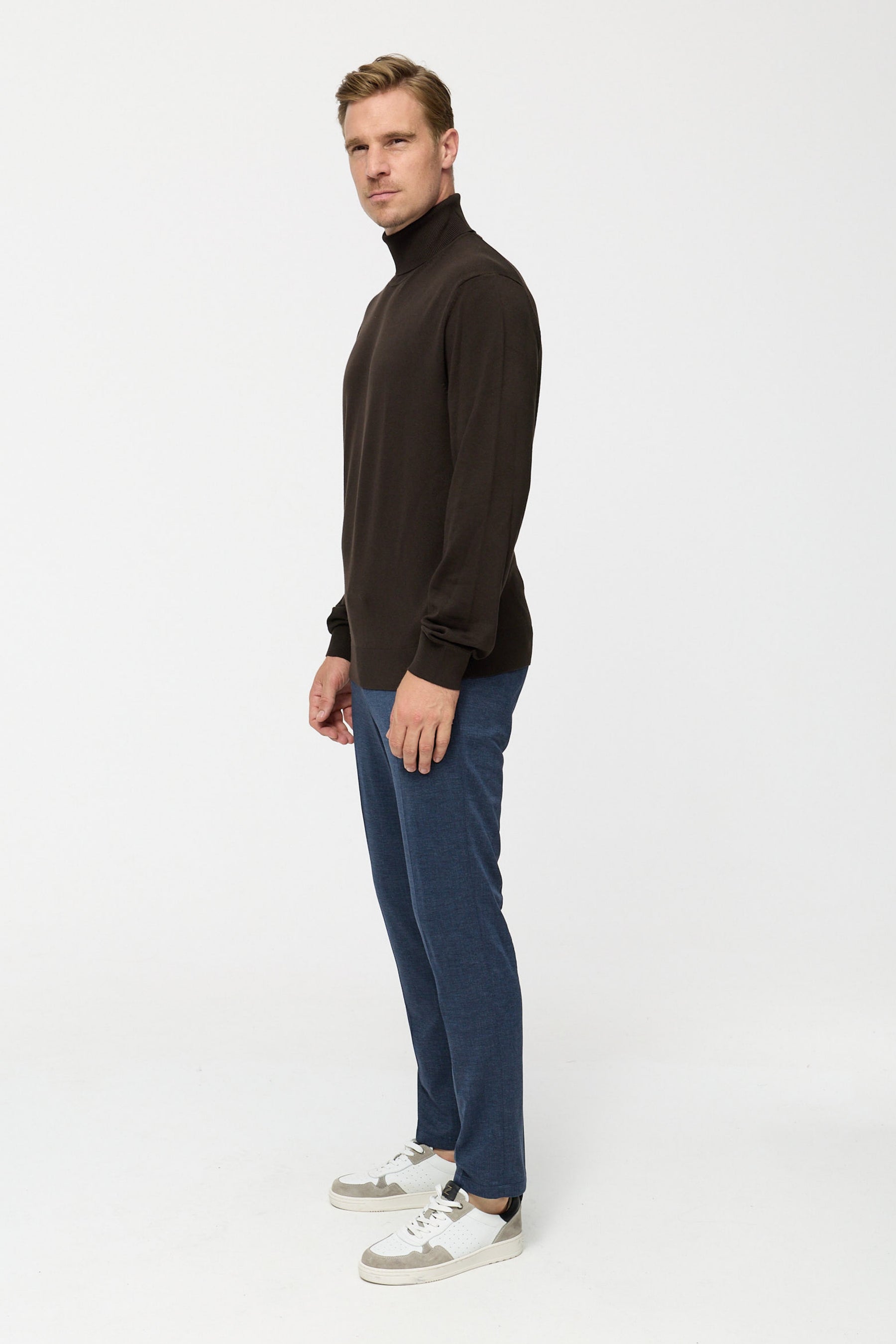 Rollkragen Pullover DiRyan 408-880 Dark Brown