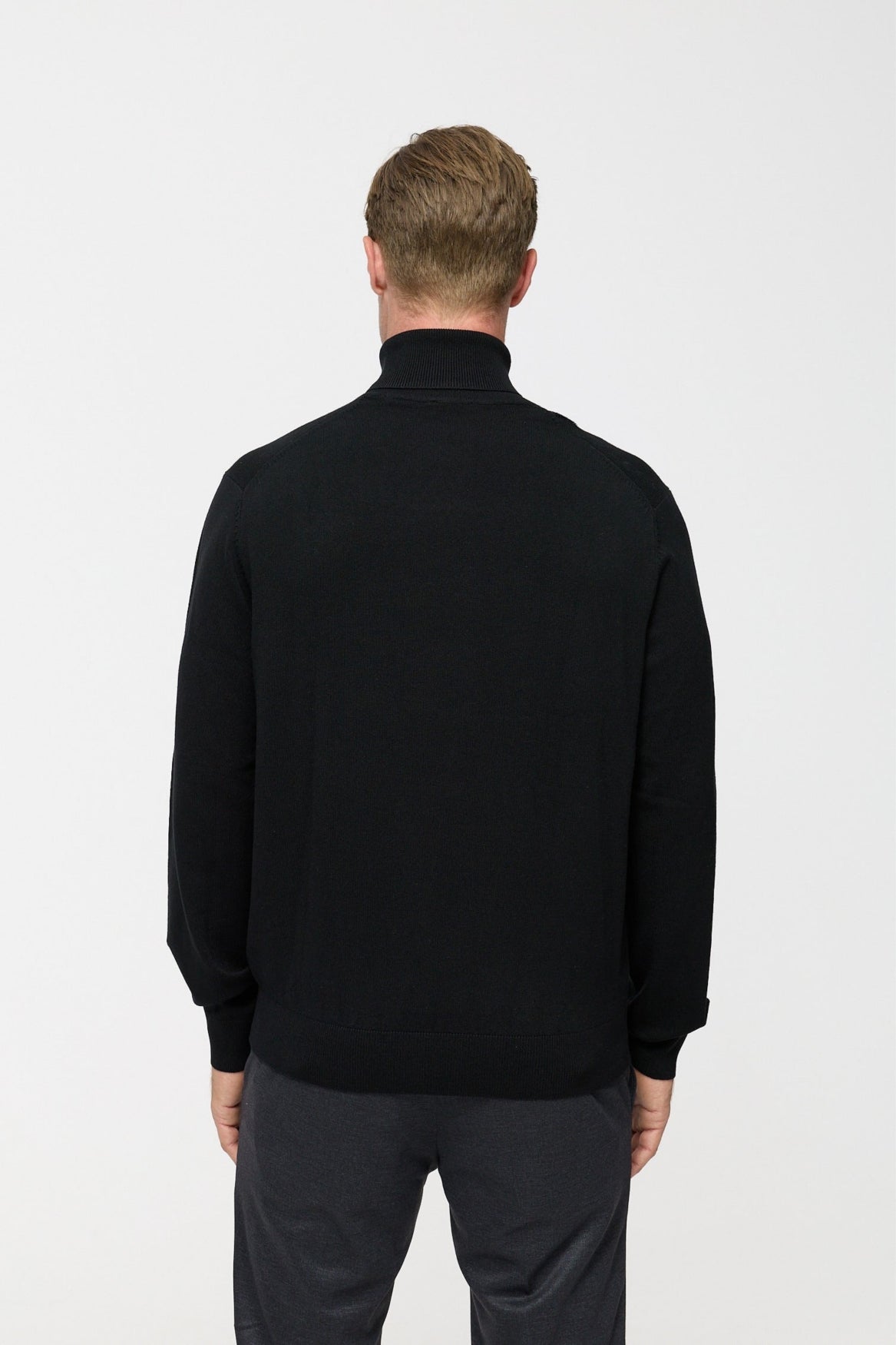 Rollkragen Pullover DiRyan 408-900 | Black