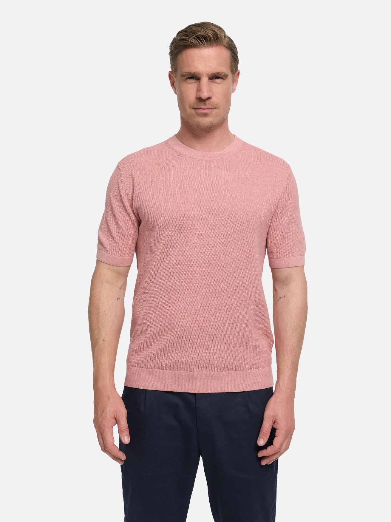 DiVanni T-Shirt Slim Fit | Lt. Rose