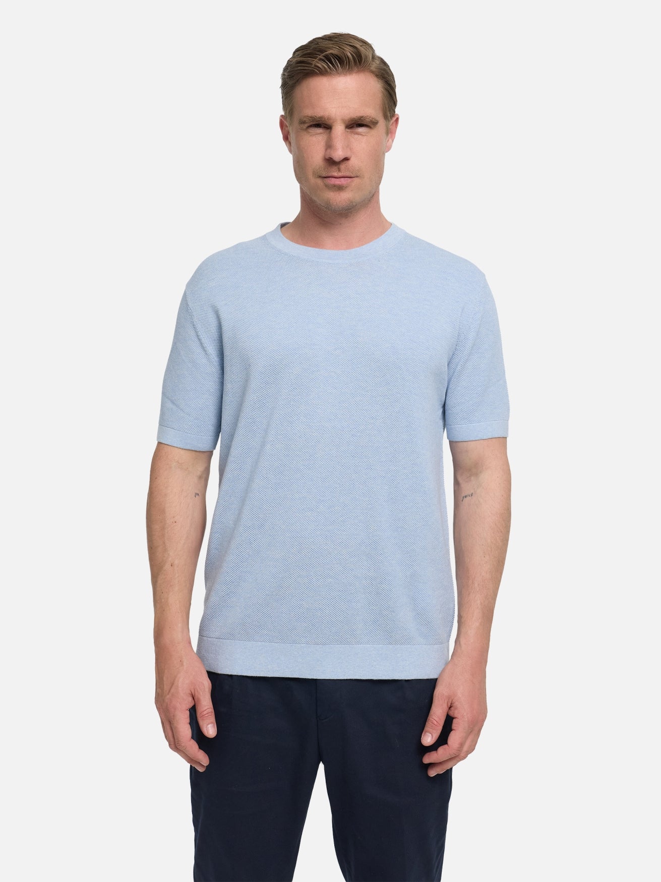 DiVanni T-Shirt Slim Fit | Lt. Blue