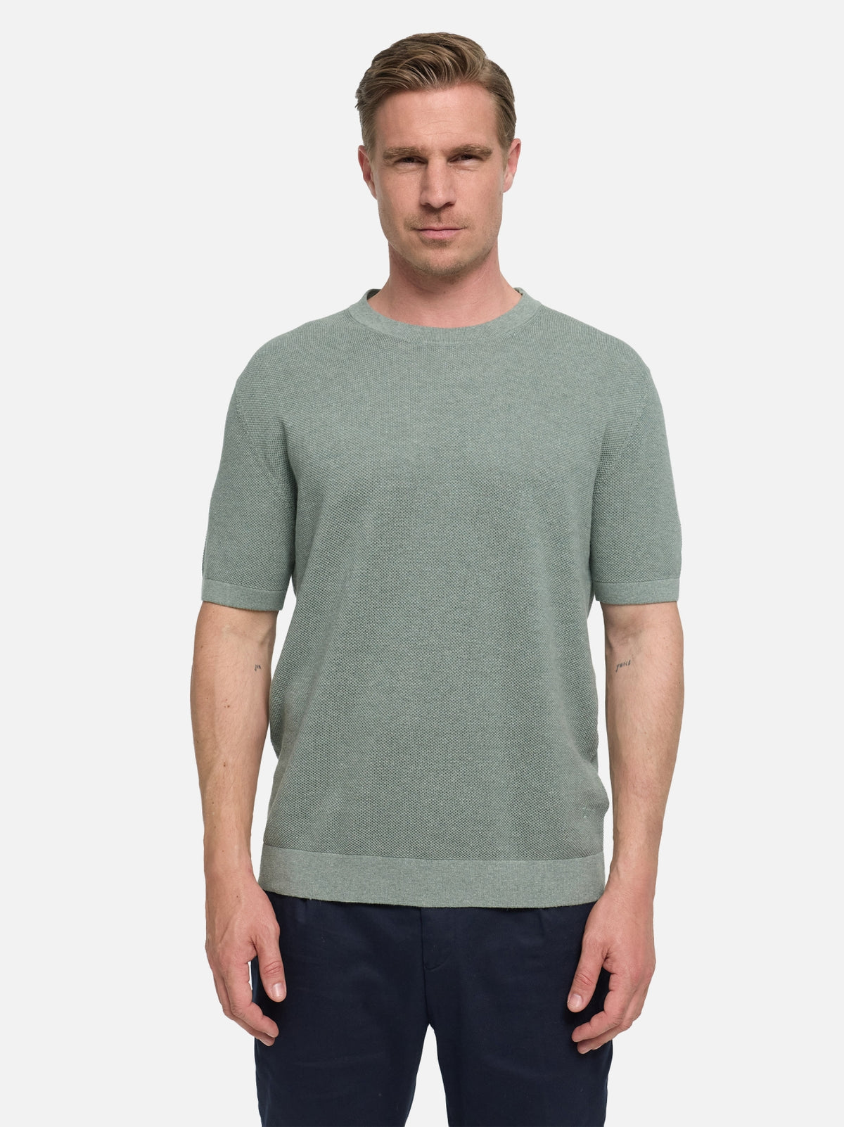 DiVanni T-Shirt Slim Fit | Olive