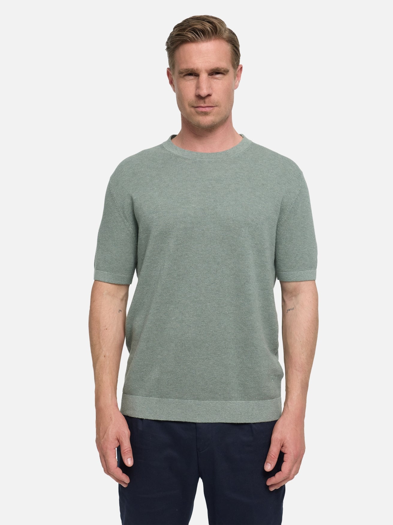 DiVanni T-Shirt Slim Fit | Olive