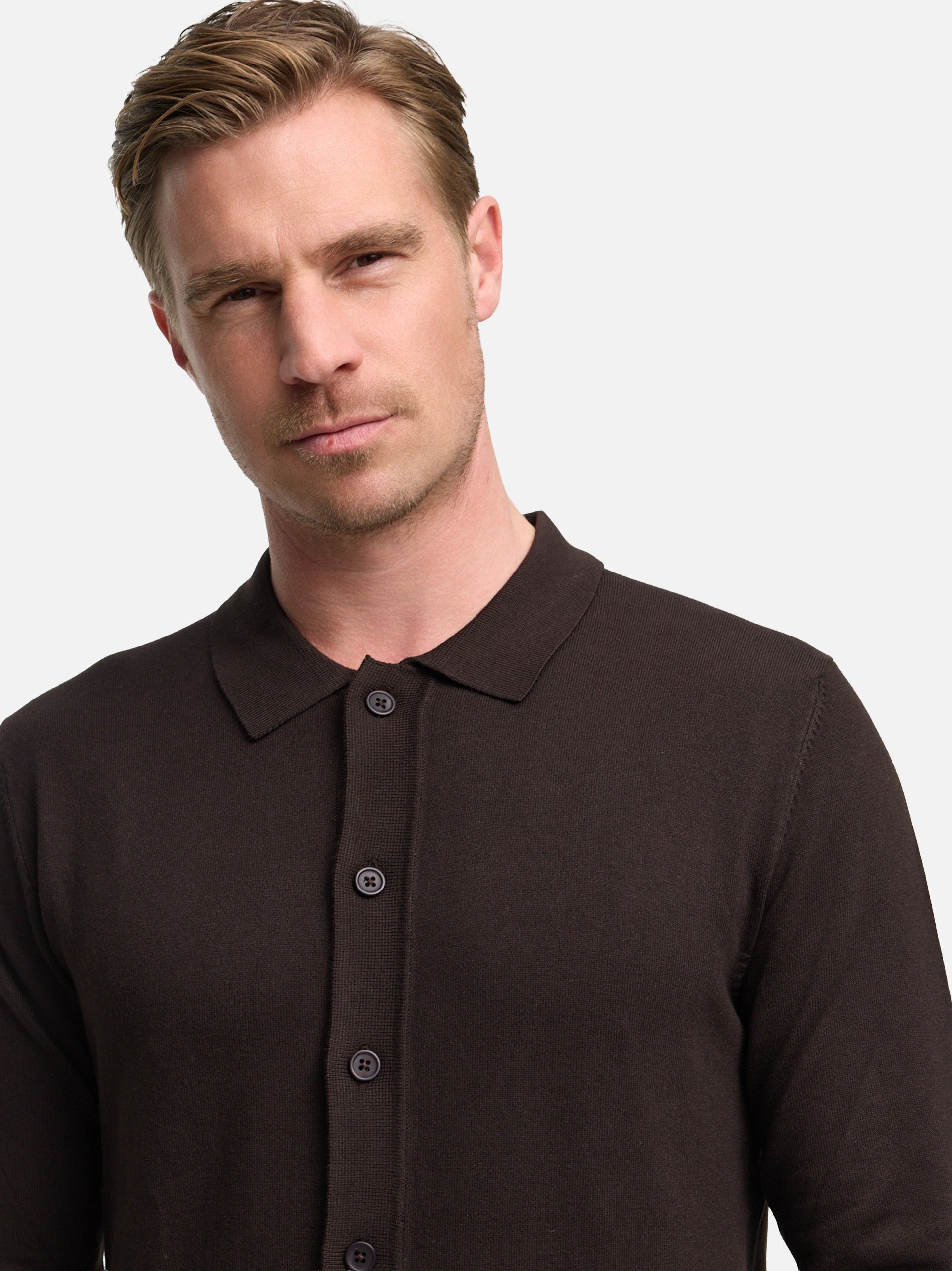 DiLenard Pullover Regular Fit | Dk. Brown