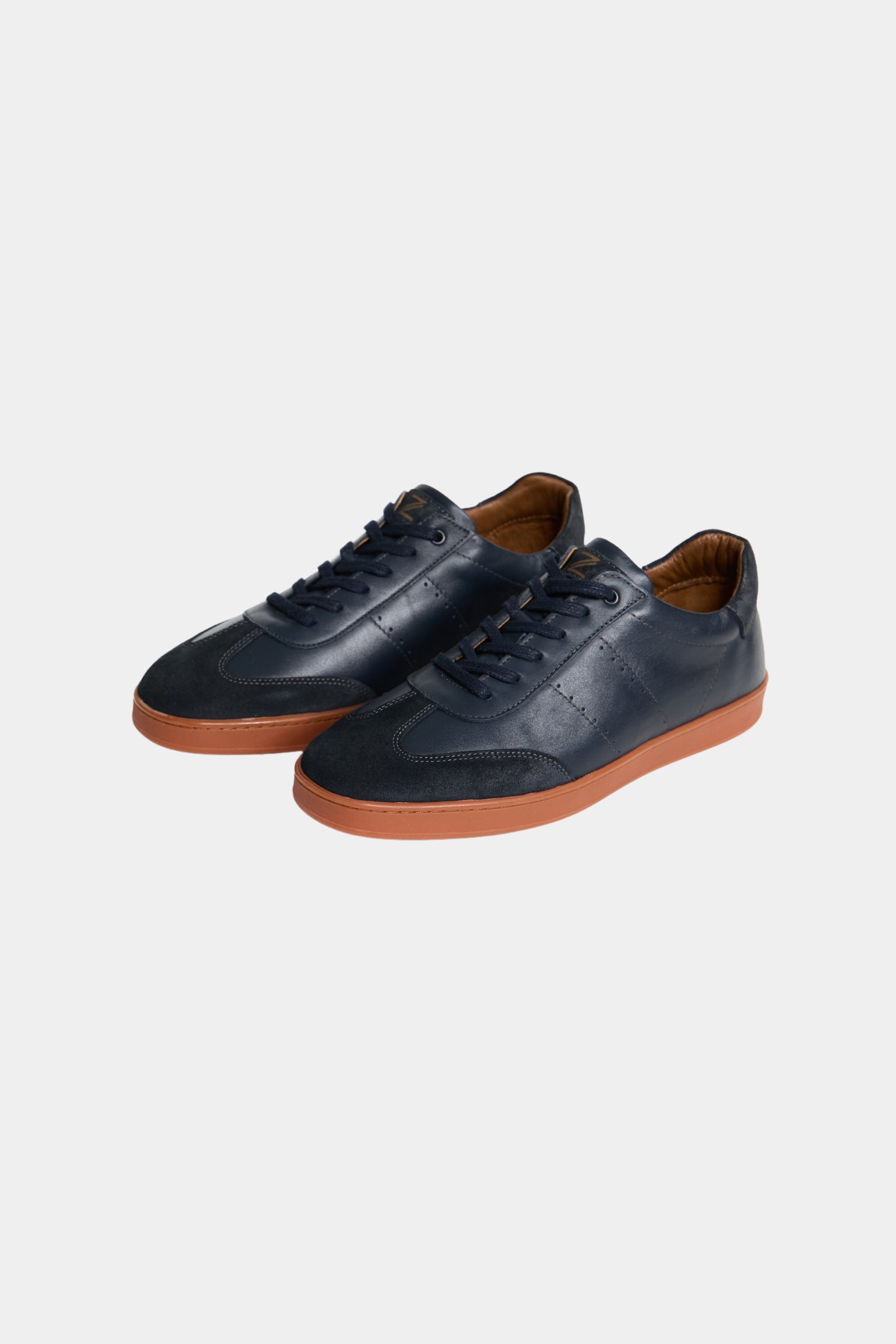 Leather sneakers DiNapa Laci 825-670 dark blue