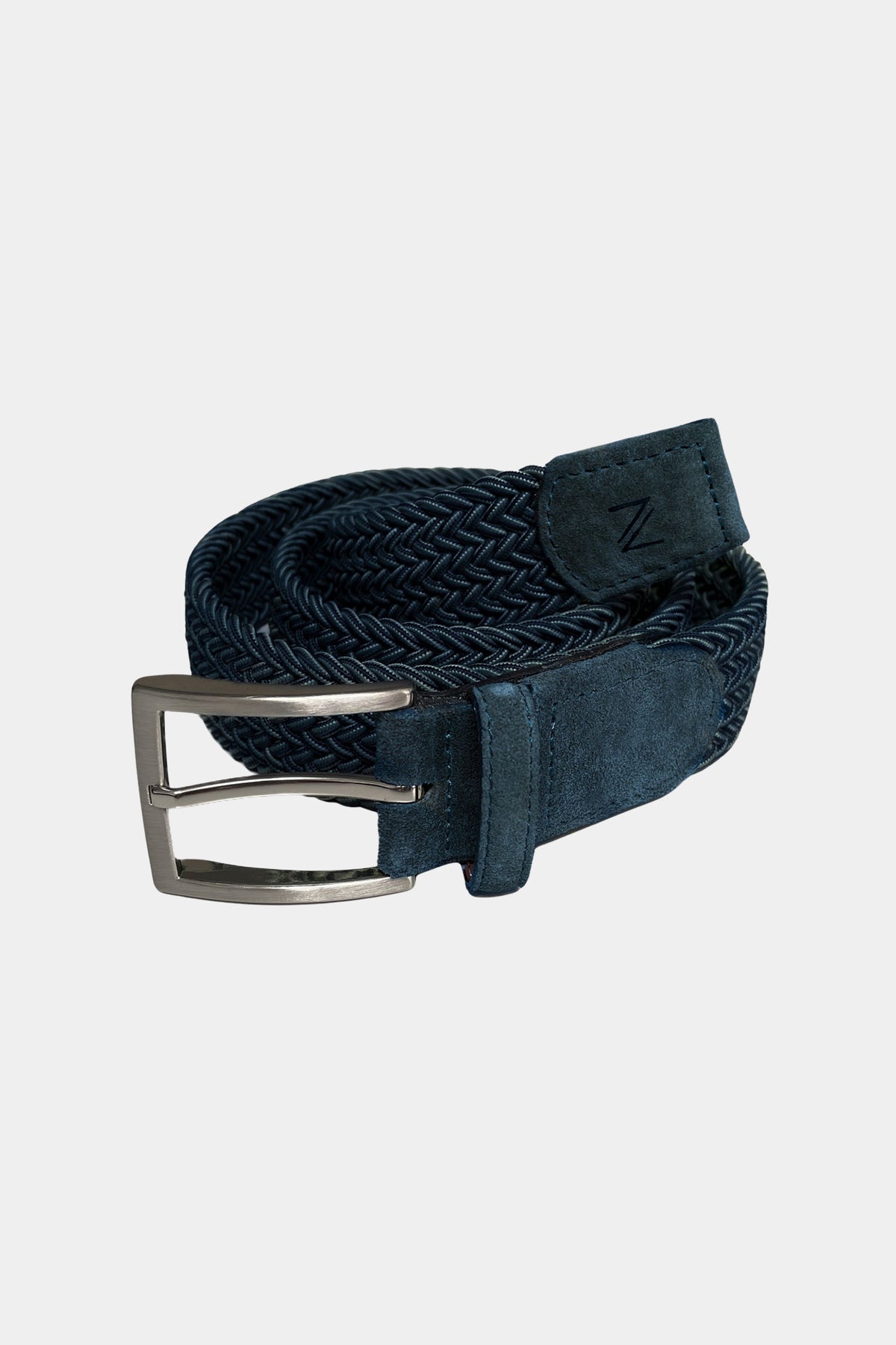 gevlochten riem DiGido 804-655 denimblauw 