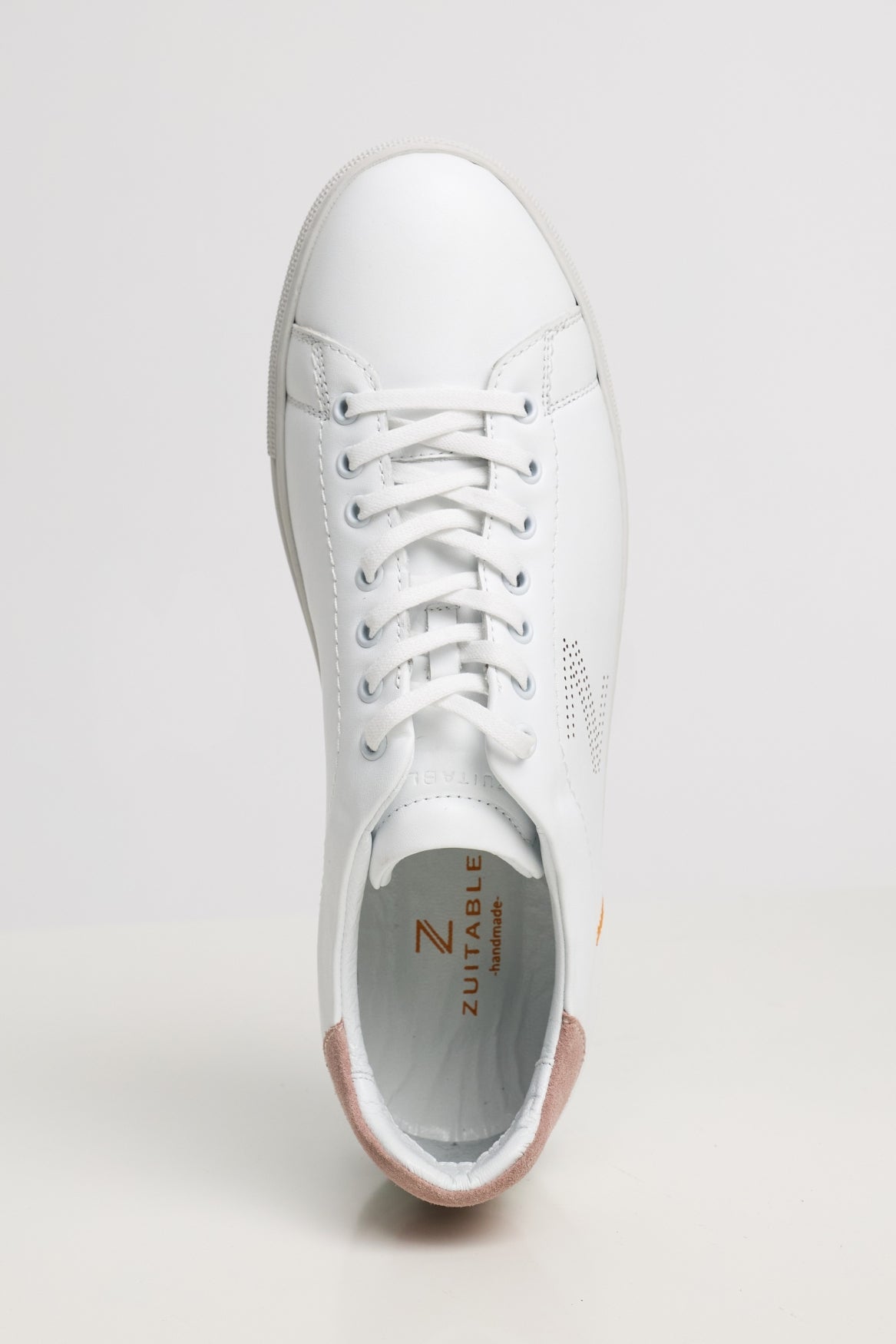 Leder Sneaker DiClass 806-520 | Med. Rose