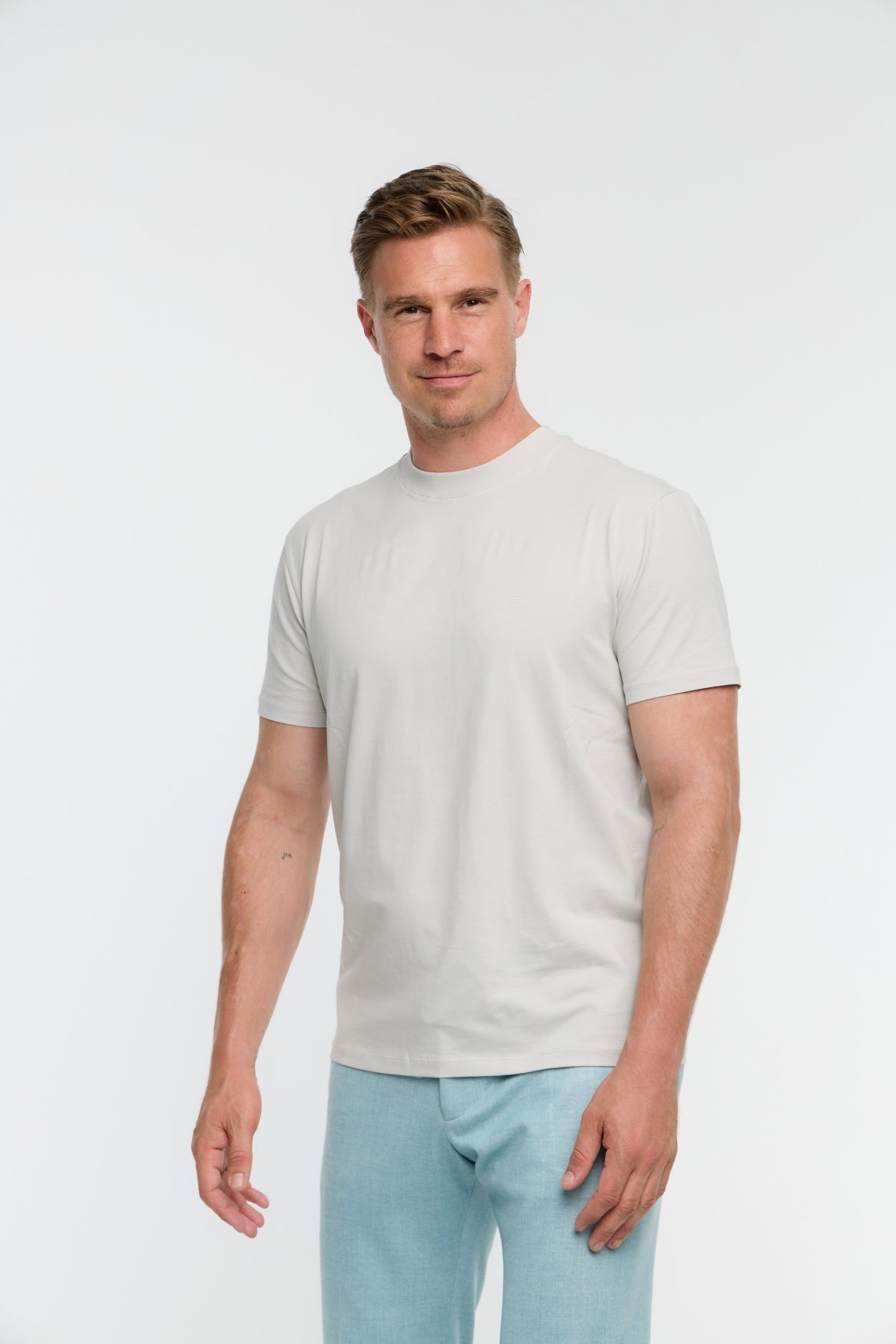 DiFlo T-Shirt Slim Fit | Lt. Grey