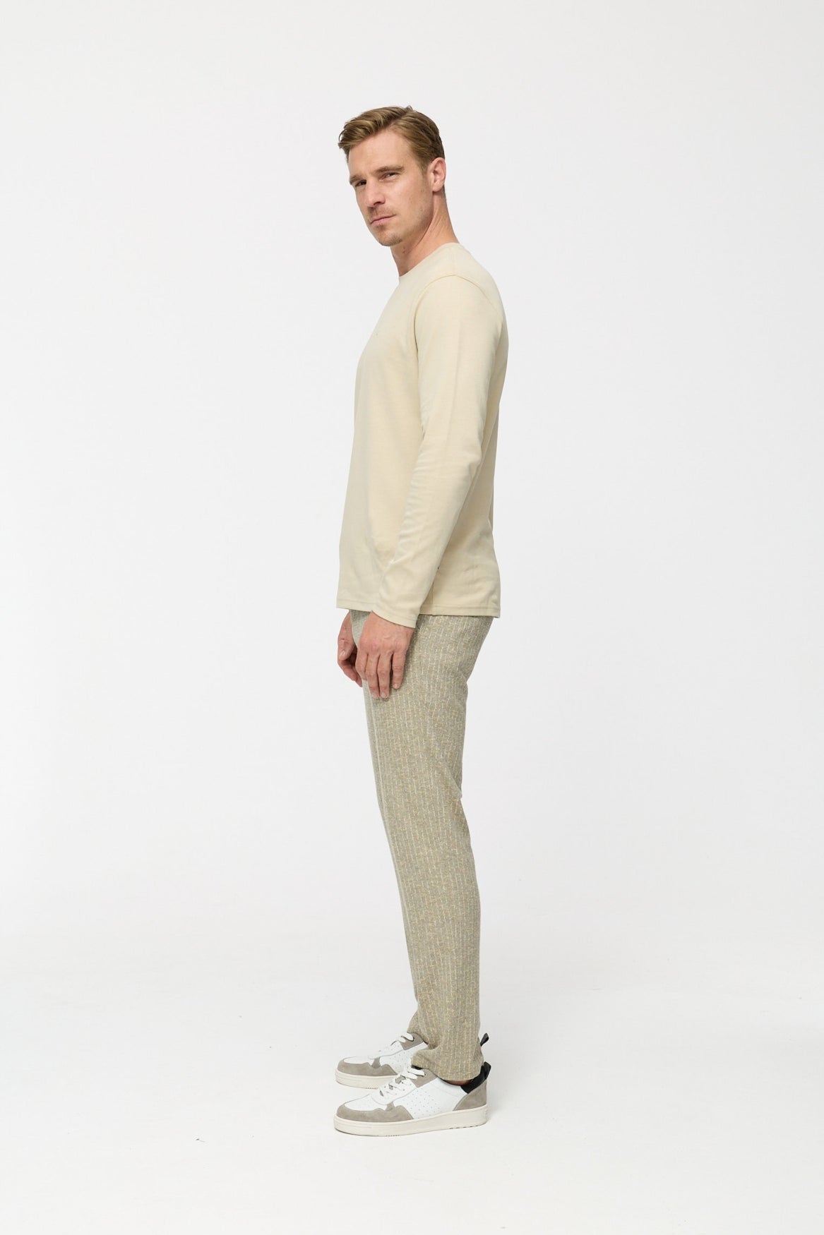 T-Shirt DiOwen 213-220 | Lt. Beige