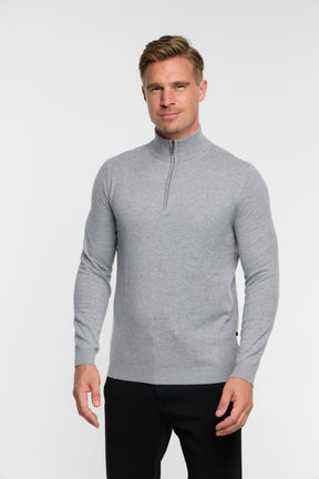 Zip-Pullover DiZip 401-350 Grau